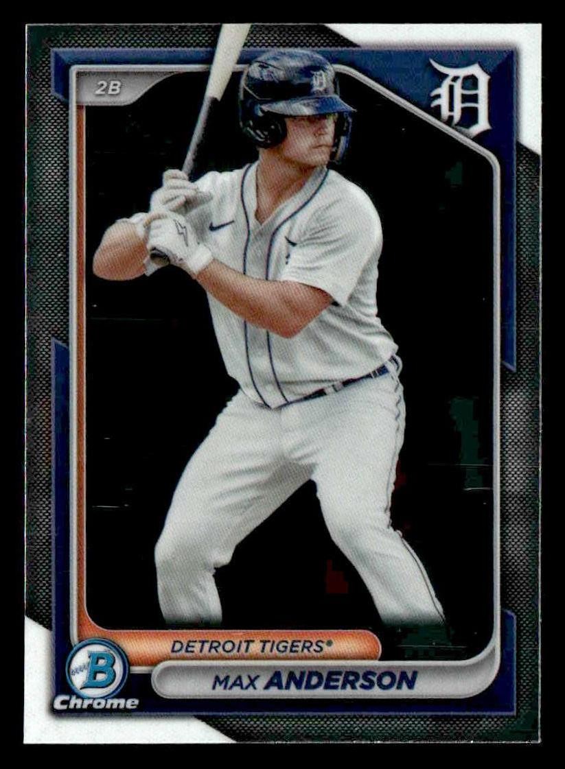 2024 Bowman #BCP-128 Max Anderson Chrome Prospects