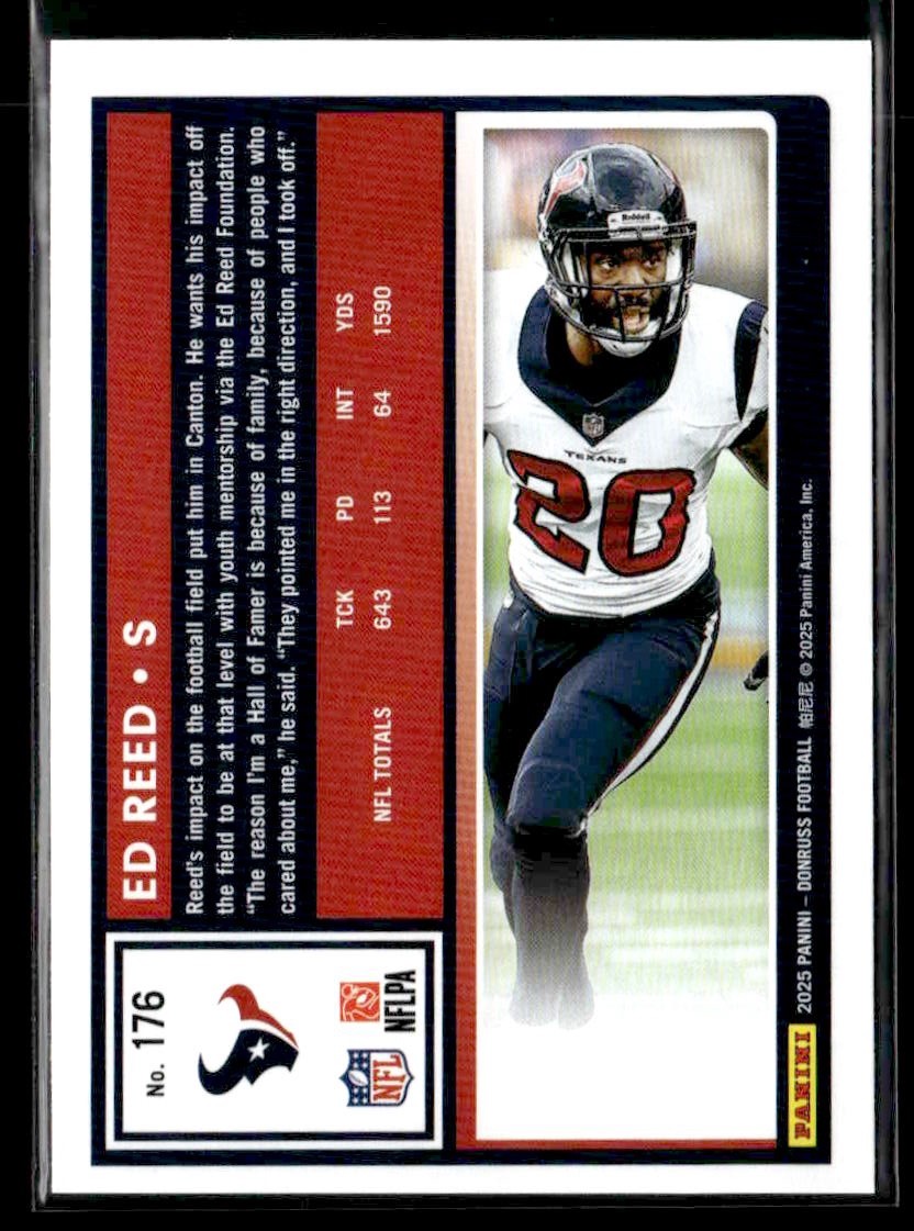 2025 Donruss #176 Ed Reed