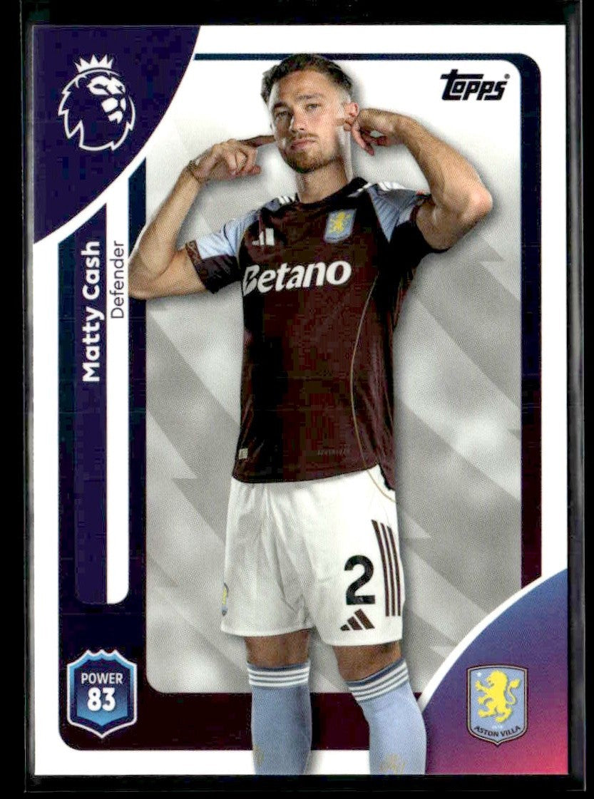 2025-26 Topps Premier League #23 Matty Cash
