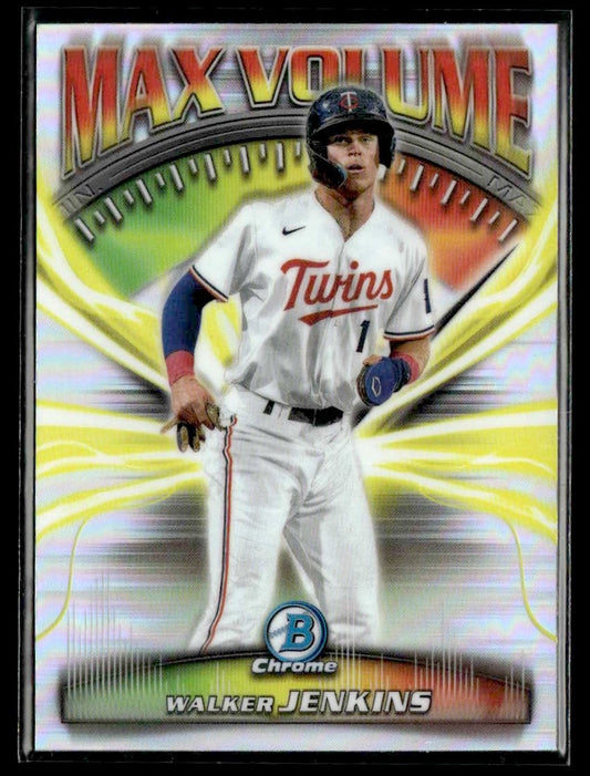 2025 Bowman Chrome #MV-4 Walker Jenkins Max Volume