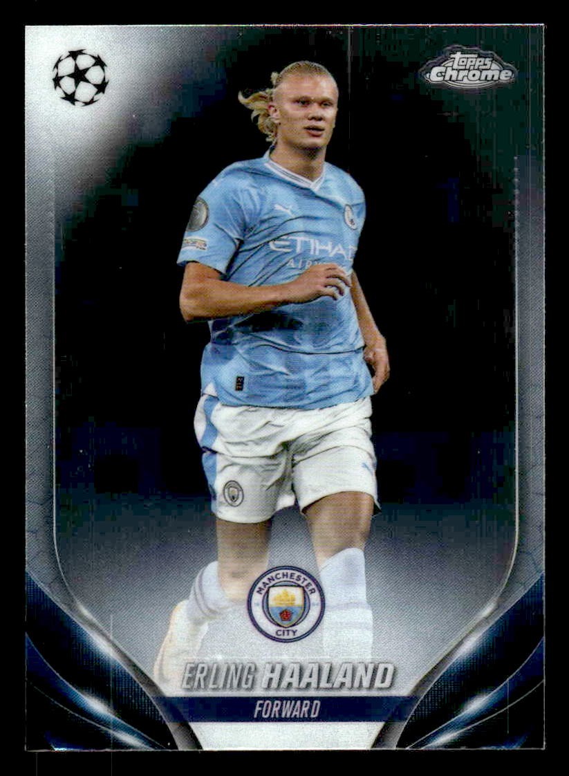 2023-24 Topps Chrome UEFA Club Competitions #39 Erling Haaland