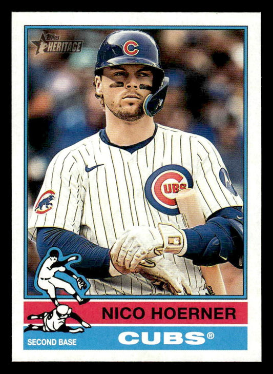 2025 Topps Heritage #52 Nico Hoerner