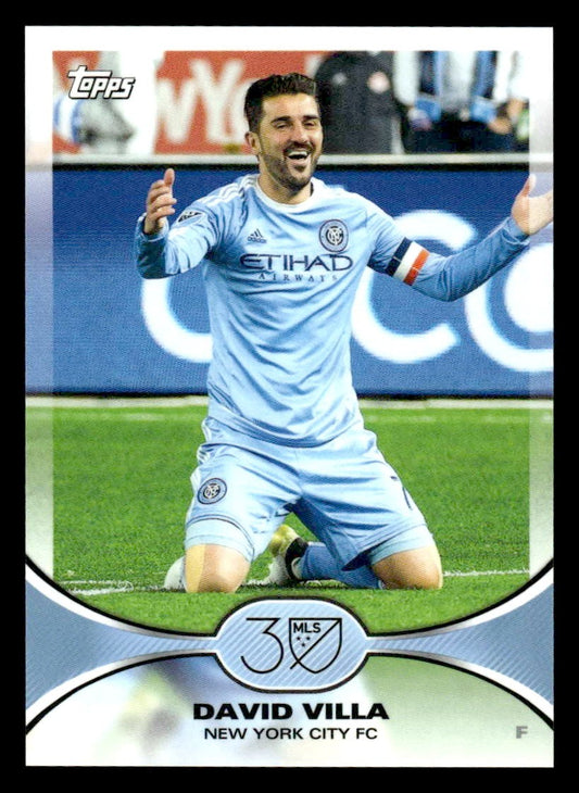 2025 Topps MLS 30th Anniversary Collection #6 David Villa