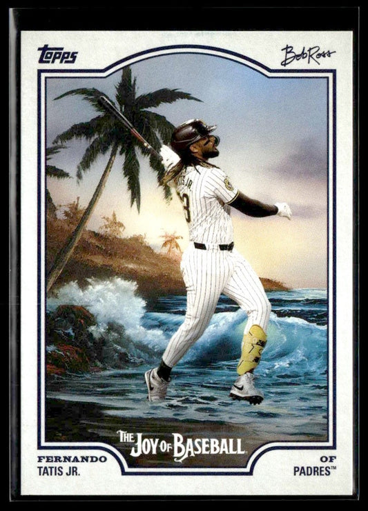 2025 Topps x Bob Ross: The Joy of Baseball #21 Fernando Tatis Jr.