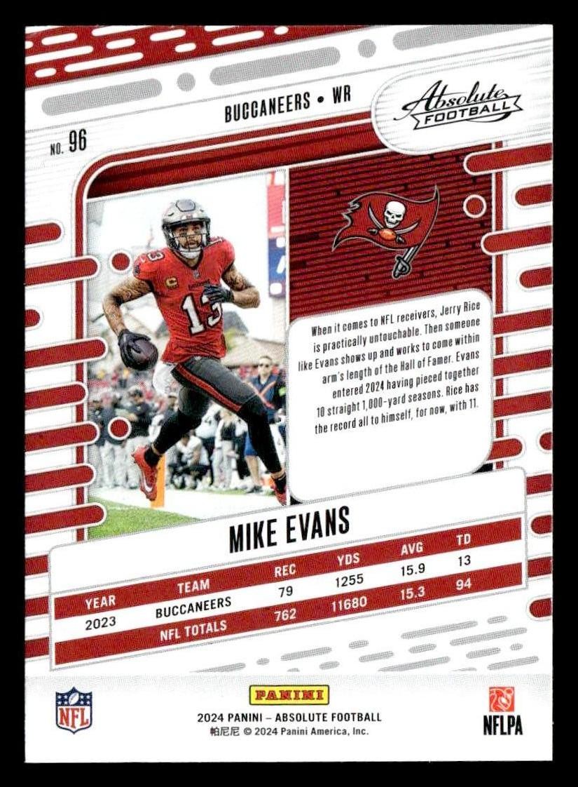 2024 Panini Absolute #96 Mike Evans Retail