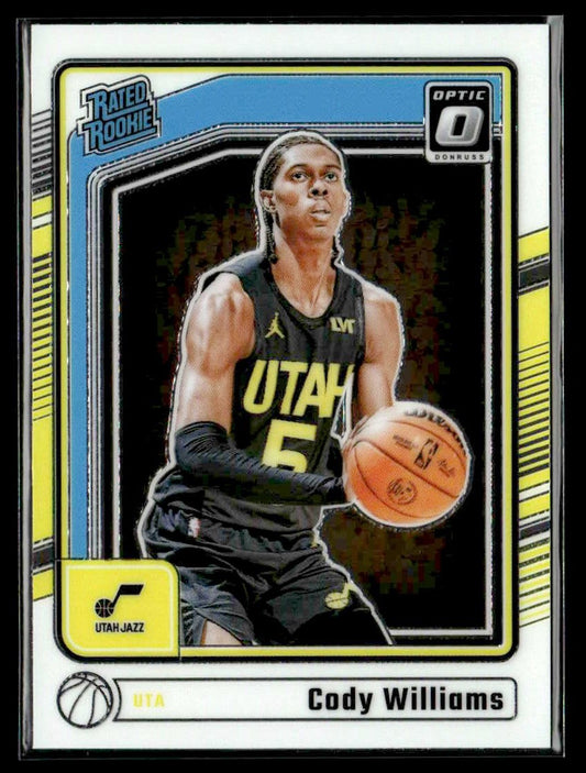 2024-25 Donruss Optic #298 Cody Williams