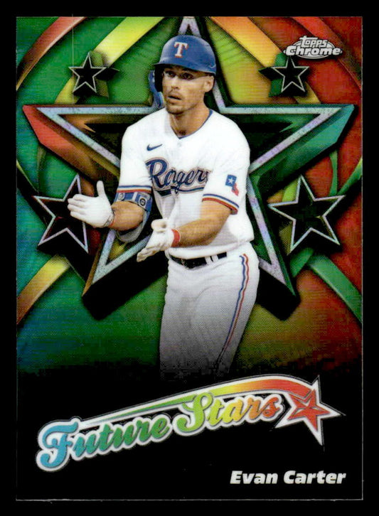 2025 Topps Chrome #FS-12 Evan Carter Future Stars