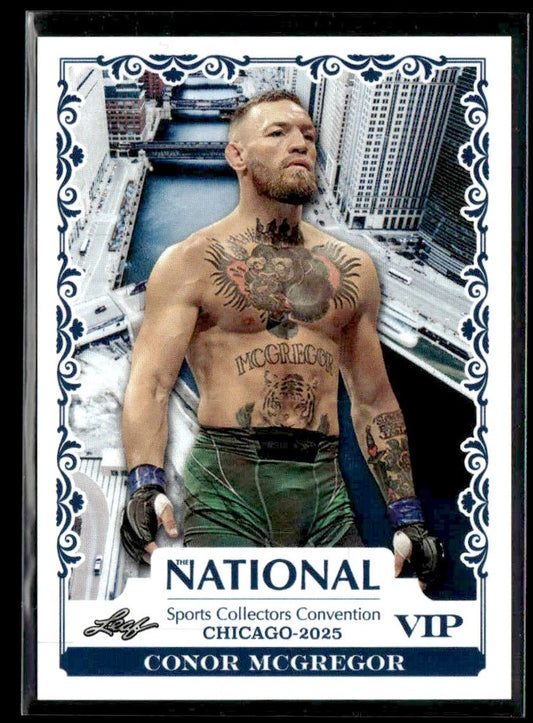 2025 Leaf National Sports Collectors Convention VIP #VIP-3 Conor McGregor