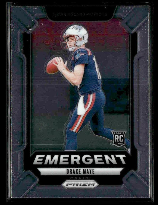 2024 Panini Prizm #4 Drake Maye Emergent