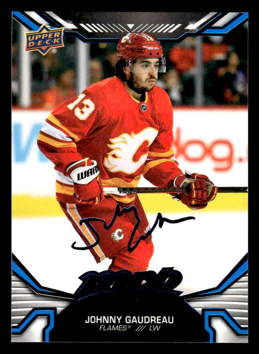 2022-23 Upper Deck MVP #164 Johnny Gaudreau Blue Script