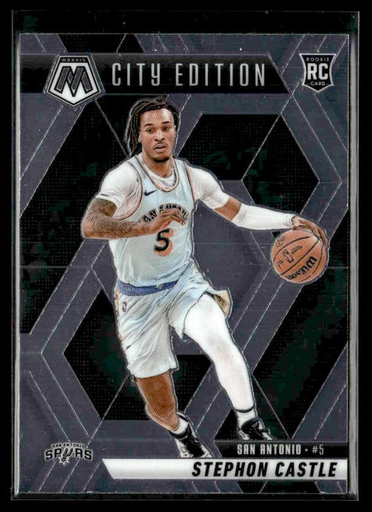 2024-25 Panini Mosaic #290 Stephon Castle