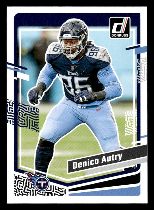 2023 Donruss #283 Denico Autry
