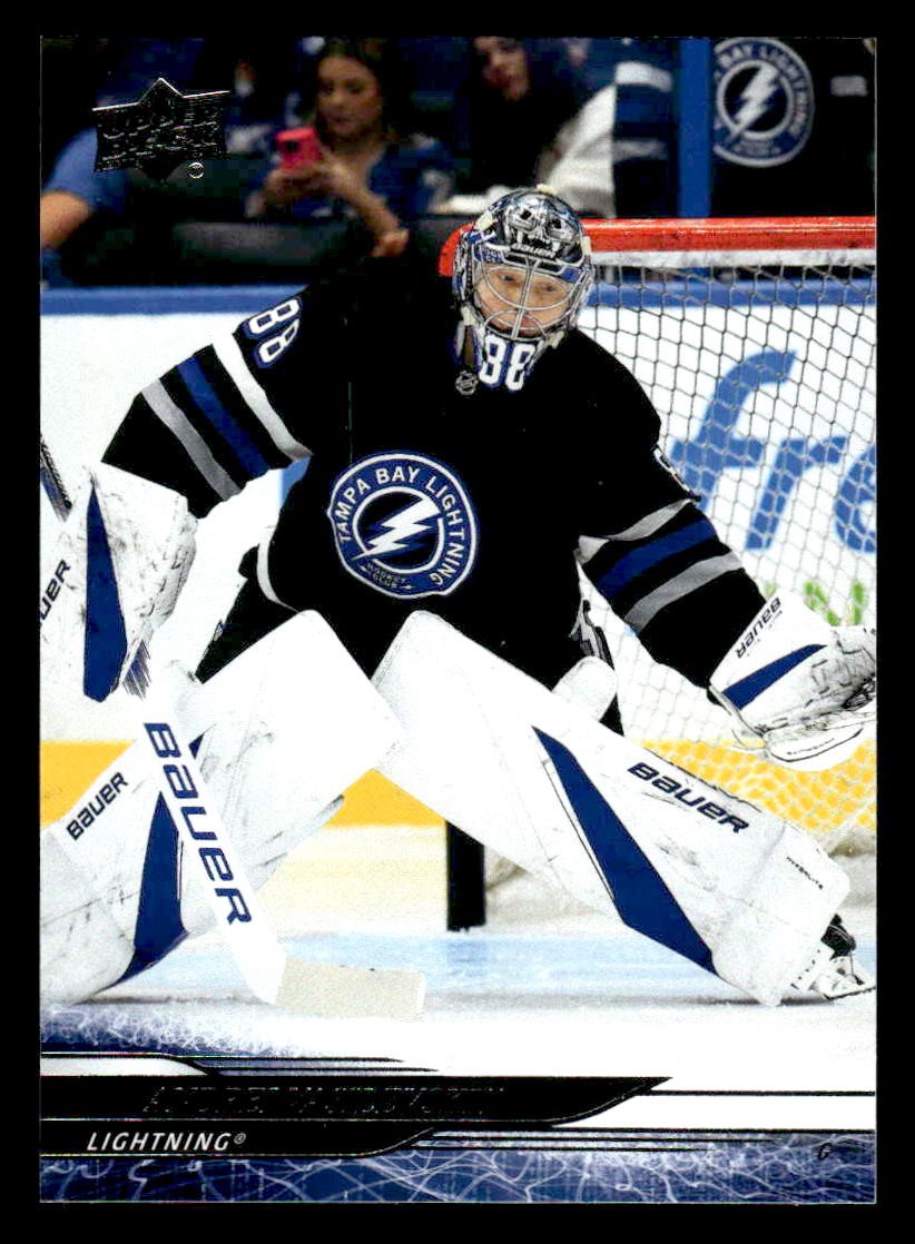 2024-25 Upper Deck #405 Andrei Vasilevskiy Clear Cut