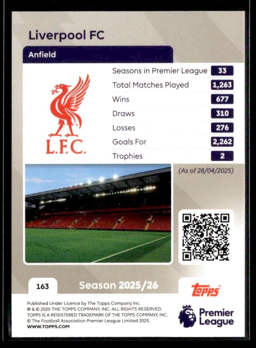2025-26 Topps Premier League #163 Team Badge