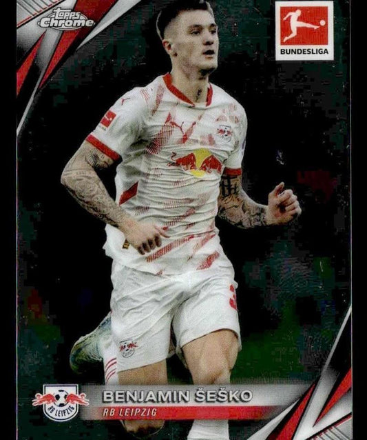 2025 Topps Chrome Bundesliga #62 Benjamin Sesko