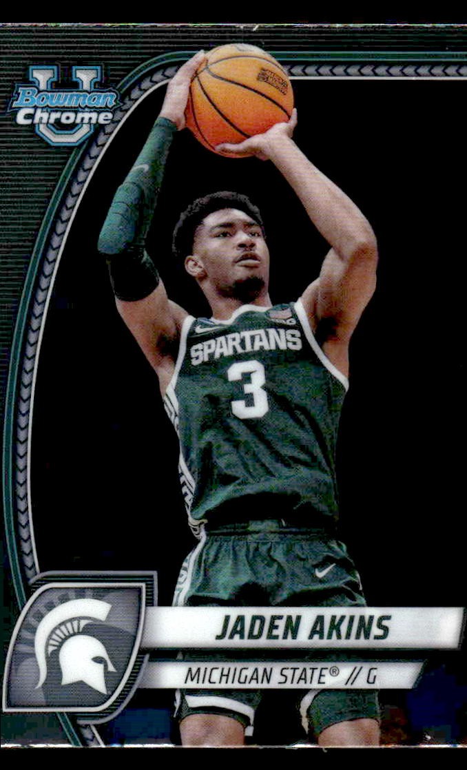 2024-25 Bowman University Chrome #80 Jaden Akins