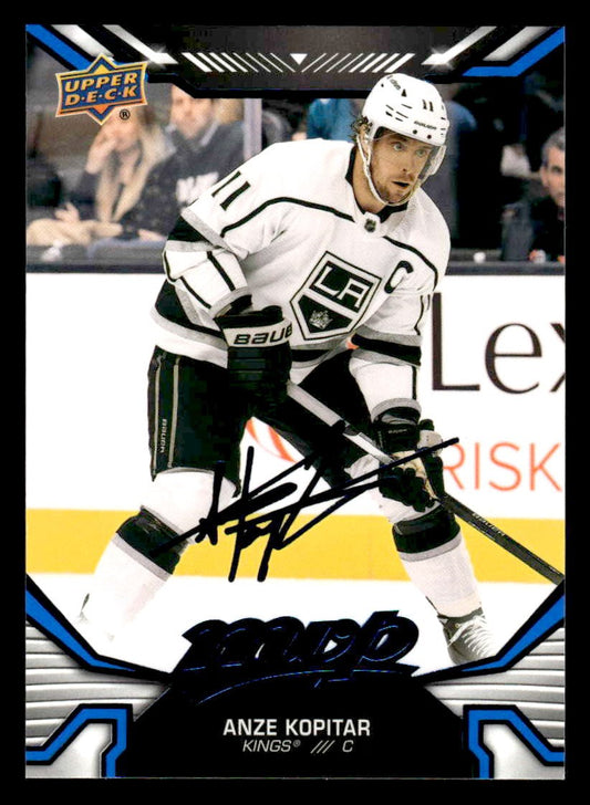 2022-23 Upper Deck MVP #19 Anze Kopitar Blue Script