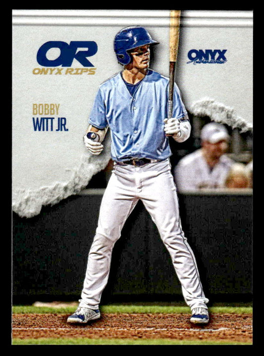 2025 Onyx Rips #ORBA-BOWI Bobby Witt Jr