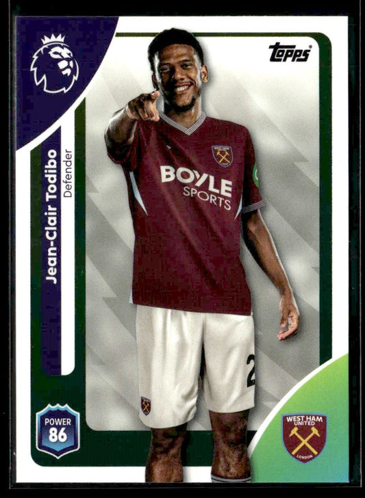 2025-26 Topps Premier League #273 Jean-Clair Todibo