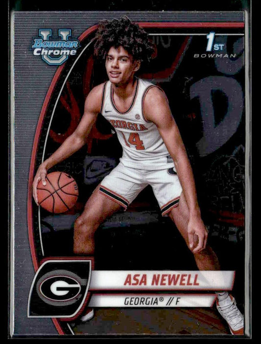 2024-25 Bowman University Chrome #8 Asa Newell