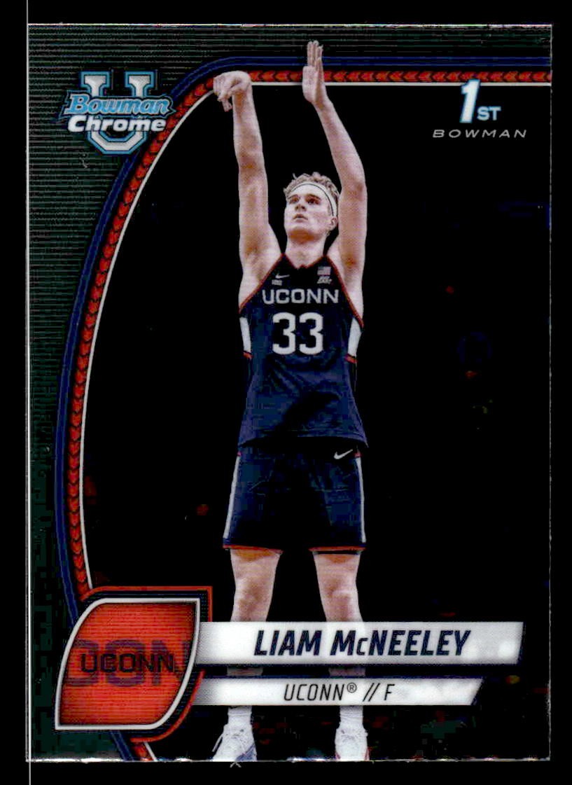 2024-25 Bowman University Chrome #52 Liam McNeeley