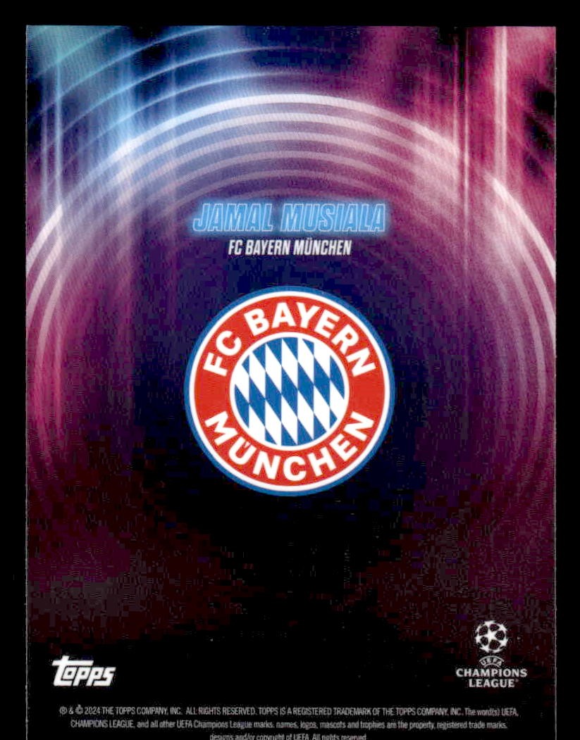 2023-24 Topps Showtime UEFA Club Competitions #NNO Jamal Musiala