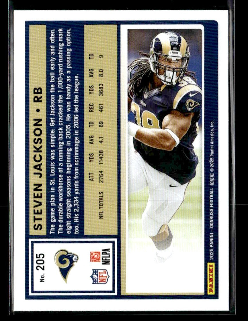 2025 Donruss #205 Steven Jackson