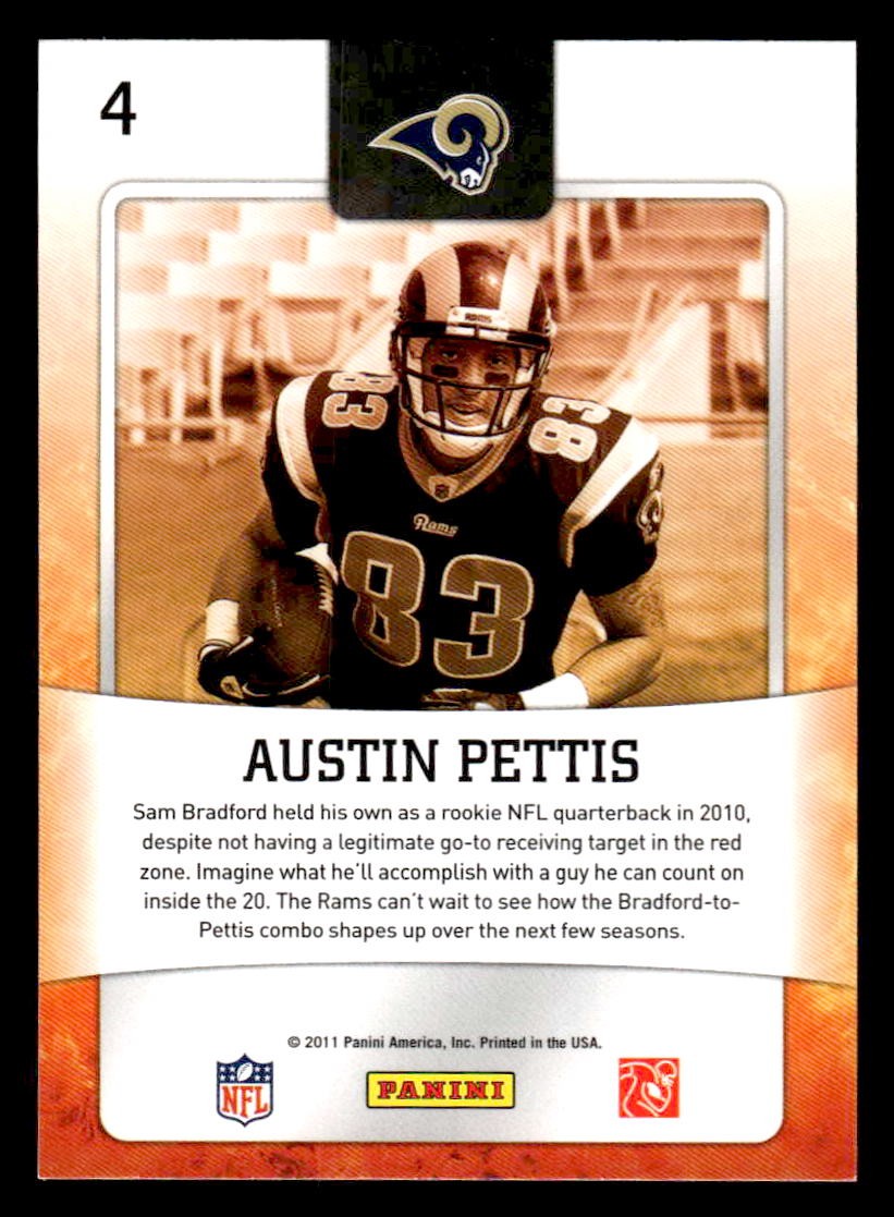 2011 Score #4 Austin Pettis Hot Rookies