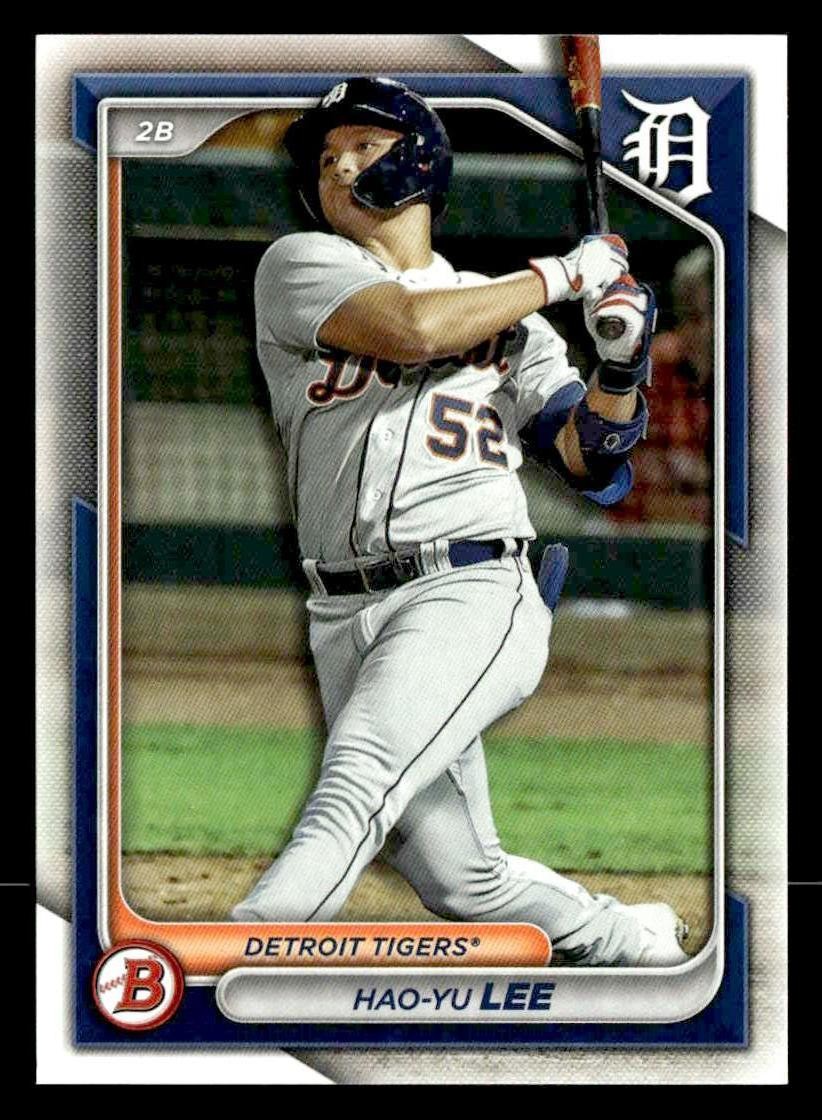 2024 Bowman #BP-55 Hao-Yu Lee Prospects