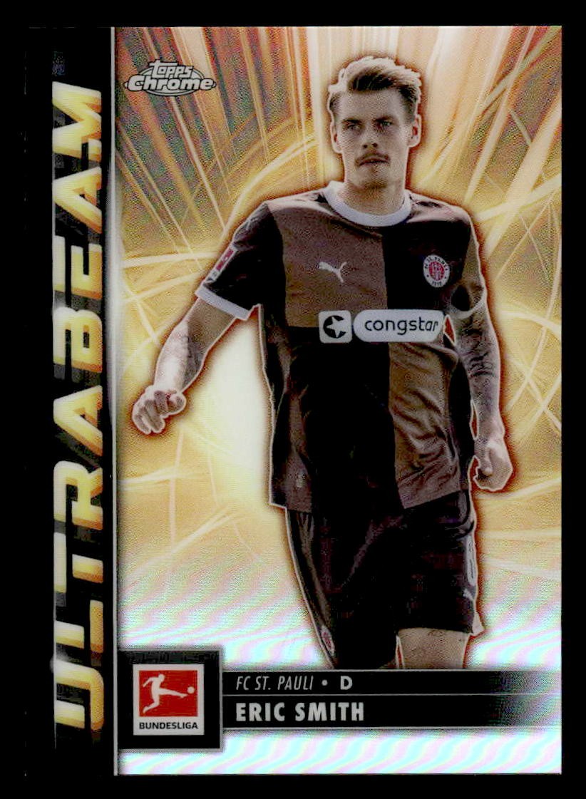 2025 Topps Chrome Bundesliga #UB-14 Eric Smith Ultrabeam