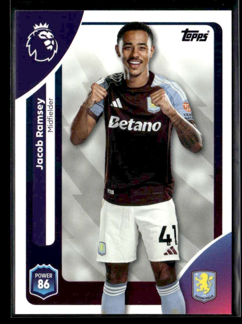 2025-26 Topps Premier League #29 Jacob Ramsey