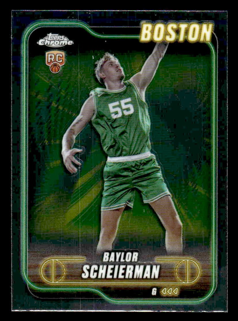 2024-25 Topps Chrome #143 Baylor Scheierman