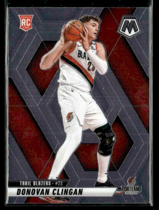 2024-25 Panini Mosaic #246 Donovan Clingan