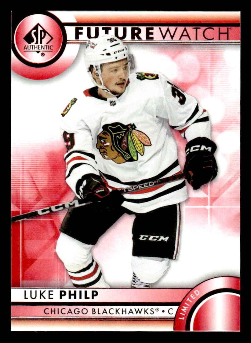 2023-24 SP Authentic #142 Luke Philp Limited Red