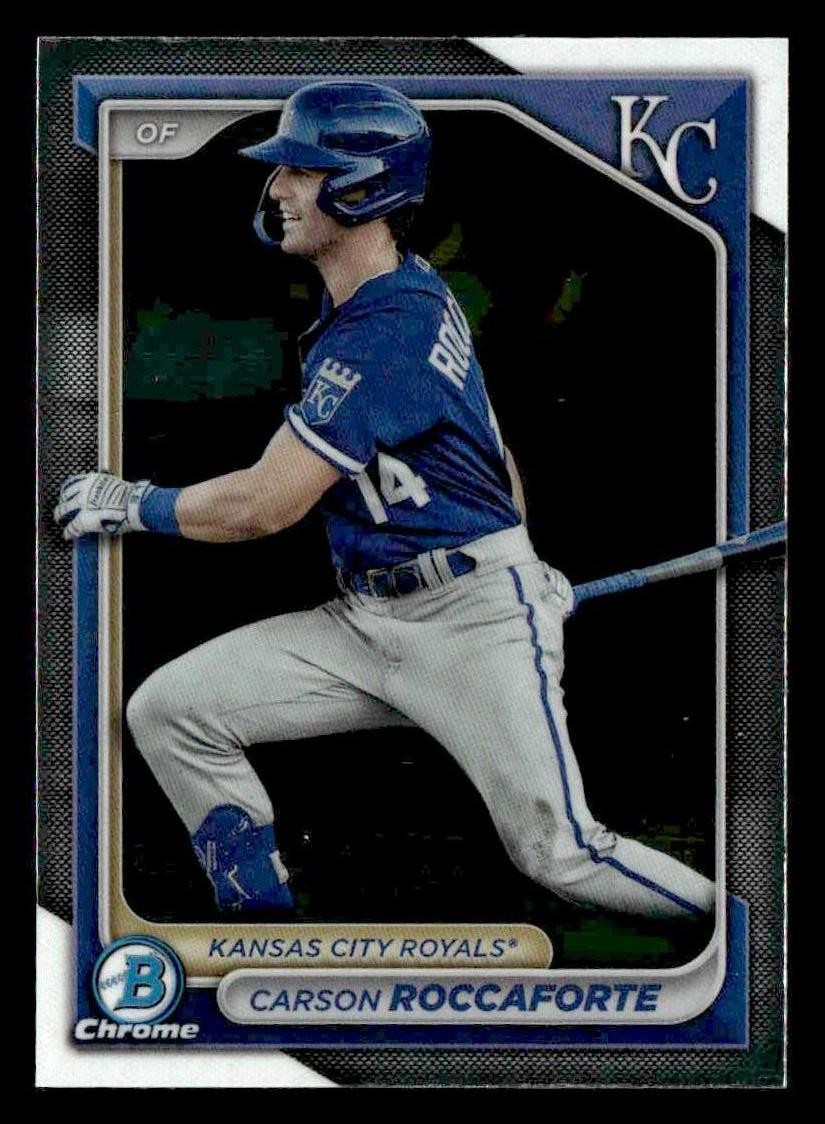 2024 Bowman #BCP-33 Carson Roccaforte Chrome Prospects
