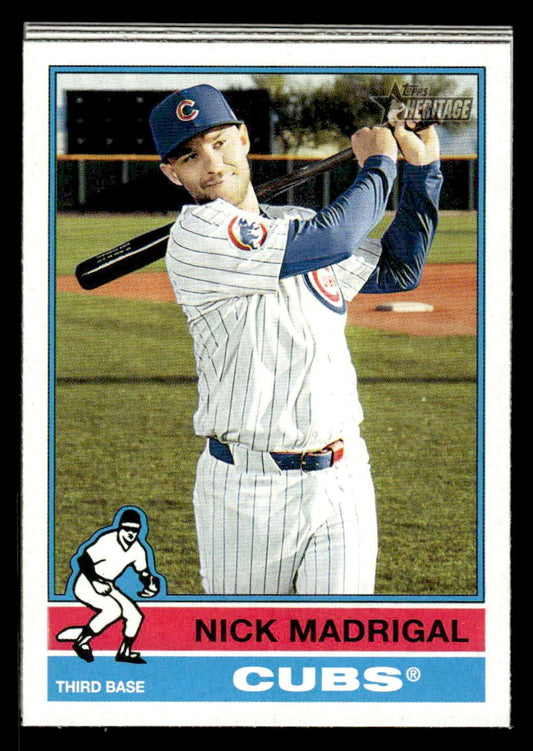 2025 Topps Heritage #375 Nick Madrigal
