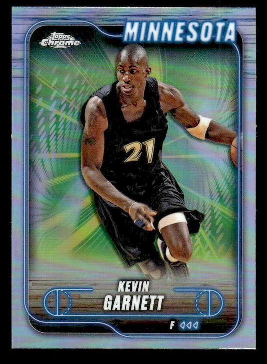 2024-25 Topps Chrome #44 Kevin Garnett Refractor
