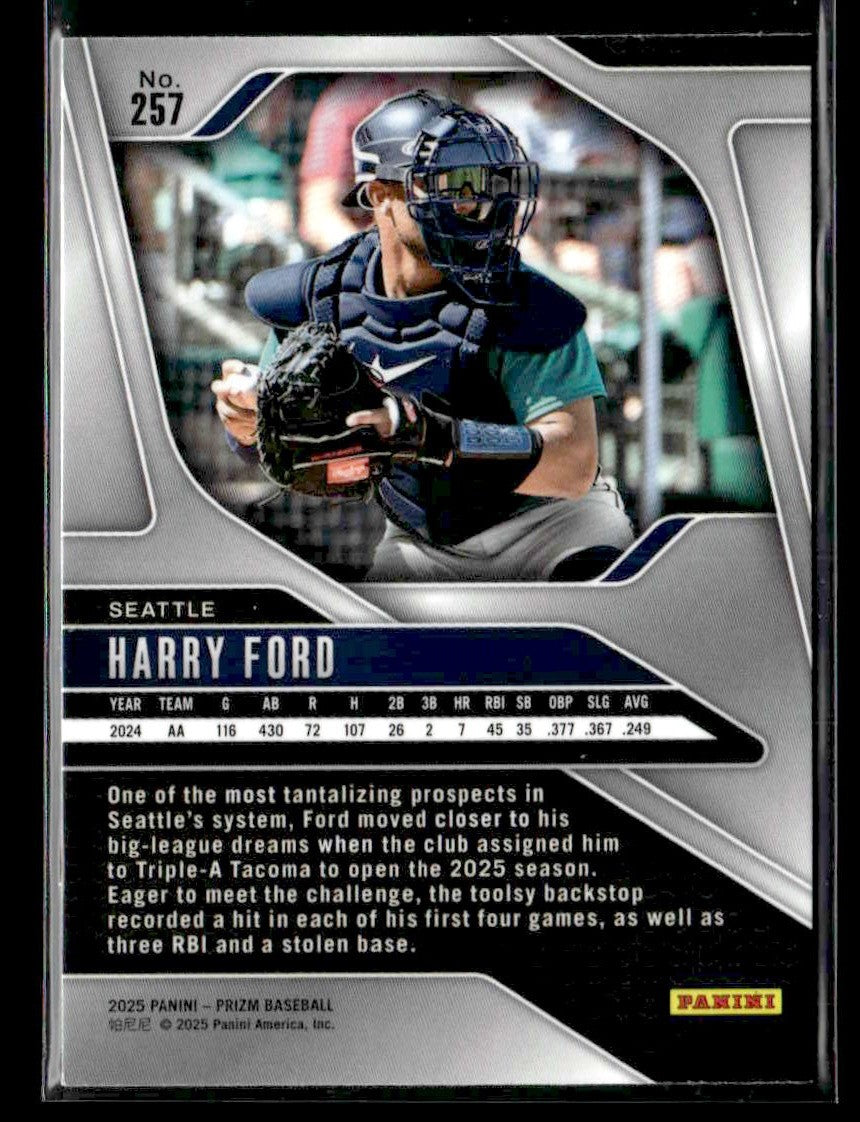 2025 Panini Prizm #257 Harry Ford