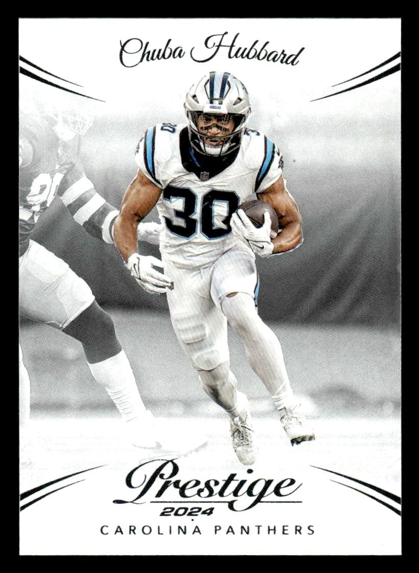 2024 Panini Prestige #40 Chuba Hubbard
