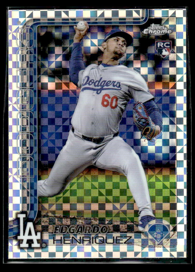 2025 Topps Chrome #71 Edgardo Henriquez X-Fractors