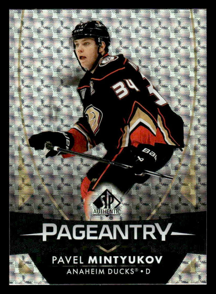 2023-24 SP Authentic #P-67 Pavel Mintyukov Pageantry