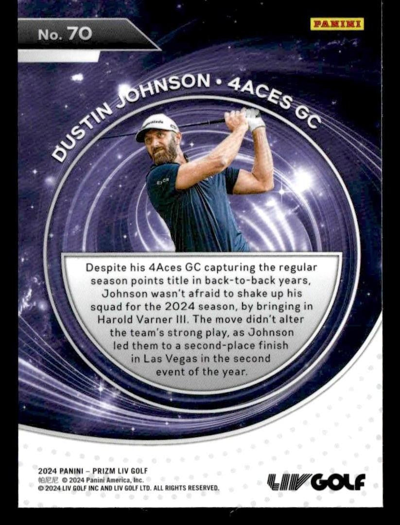 2024 Panini Prizm LIV #70 Dustin Johnson