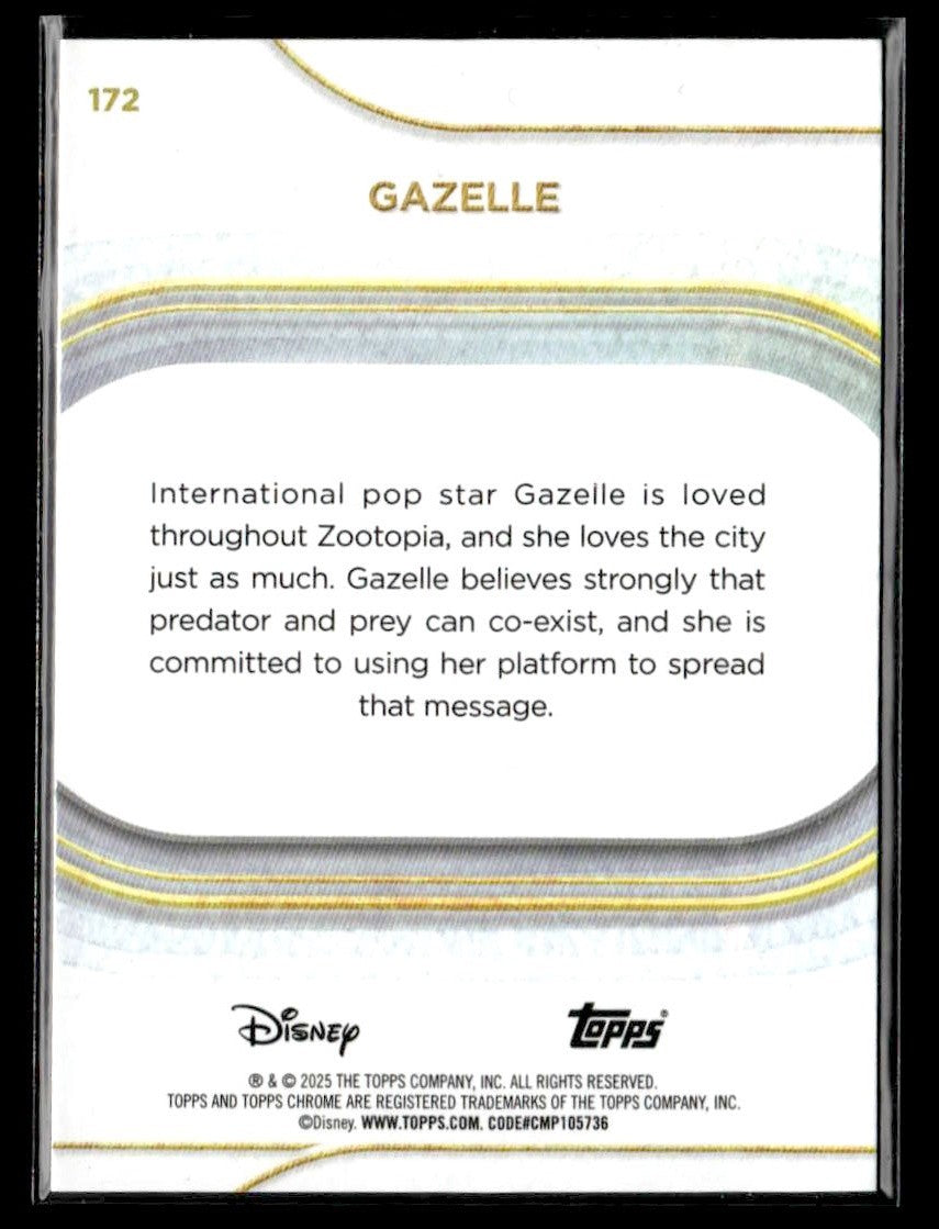 π Gazelle β 2025 Topps Chrome Disney #172 π