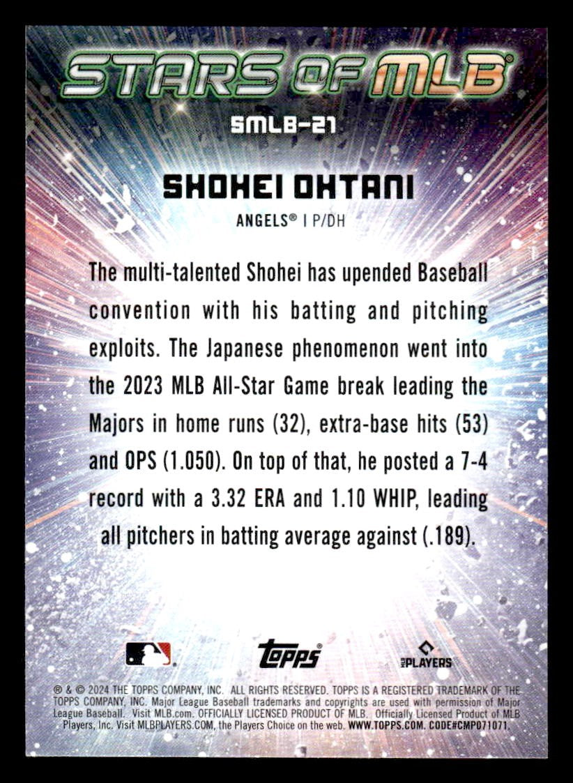 2024 Topps #SMLB-21 Shohei Ohtani Stars of MLB