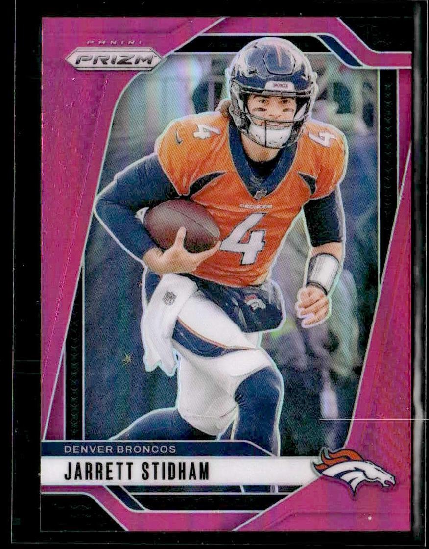 2024 Panini Prizm #83 Jarrett Stidham Pink