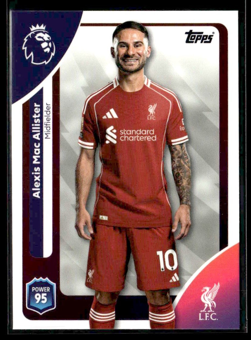 2025-26 Topps Premier League #170 Alexis Mac Allister