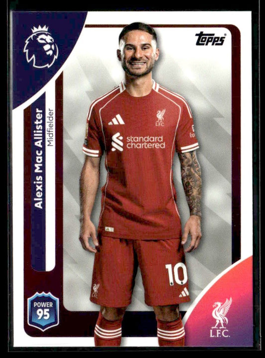 2025-26 Topps Premier League #170 Alexis Mac Allister