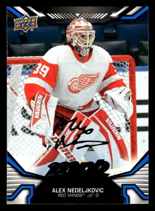 2022-23 Upper Deck MVP #64 Alex Nedeljkovic Blue Script