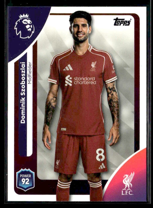 2025-26 Topps Premier League #171 Dominik Szoboszlai