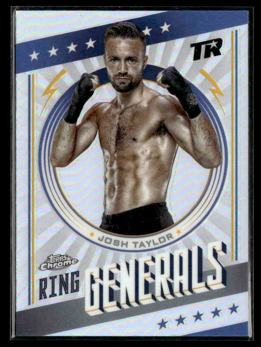 2024 Topps Chrome #RG-15 Josh Taylor Ring Generals Refractor